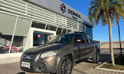 Fiat strada advent flex - cinza - 2009/2010