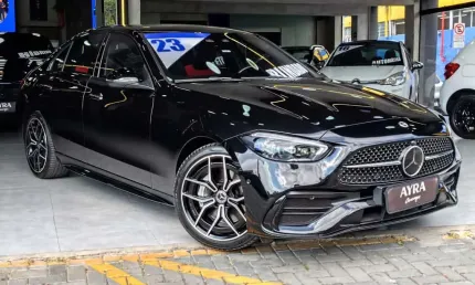 Mercedes-benz c 300 2023 2.0 eq boost híbrido amg line 9g-tronic