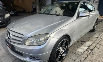 Mercedes-benz c 200 k 2008 1.8 avantgarde kompressor gasolina 4p automático