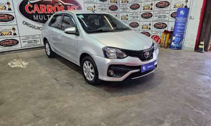 Toyota etios 1.5 x plus sedan   flex 4p automático 2019