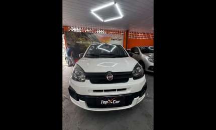 Fiat uno attractive 1.0 evo fire flex 8v 5p - branca - 2021/2021