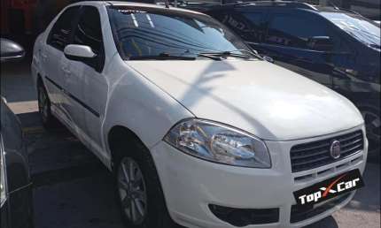 Fiat siena attractive 1.4 fire flex 8v 4p - branca - 2011/2011