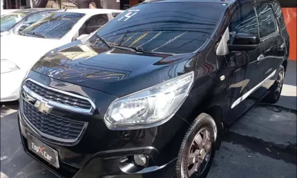 Chevrolet spin hev/ 1.8l at ltz - preta - 2013/2014