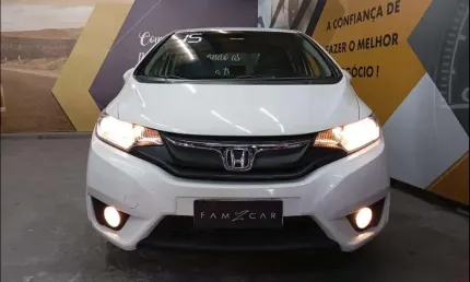 Honda fit exl cvt - branca - 2015/2015