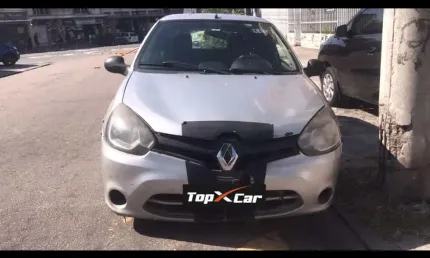 Renault clio /  ex41.0mtff - prata - 2014/2015