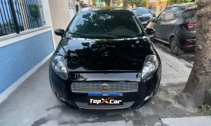 Fiat punto attractive - preta - 2011/2012
