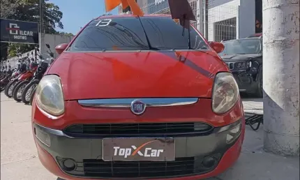 Fiat punto attractive - vermelha - 2012/2013