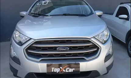 Ford ecosport se 1.5 12v flex 5p mec. - prata - 2019/2020