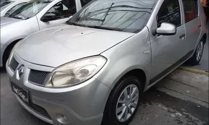 Renault sandero hev/ 10mt joye - prata - 2010/2011