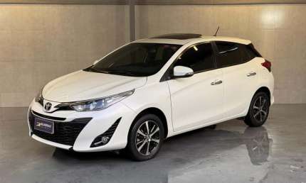 Toyota yaris hb xls15 at - branca - 2019/2020