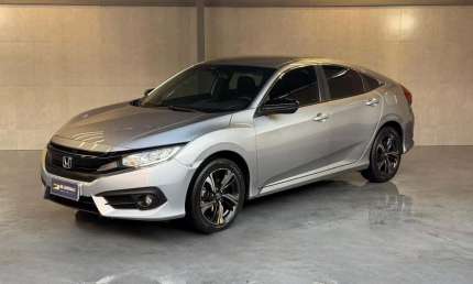 Honda civic sport cvt - prata - 2018/2018