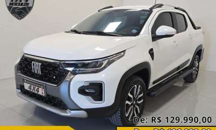 Fiat strada ranch 1.0 flex turbo cd aut - branca - 2023/2024