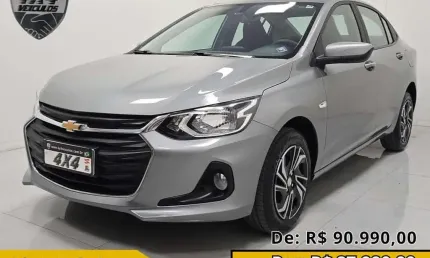 Chevrolet onix sedan plus lt 1.0 - cinza - 2024/2025
