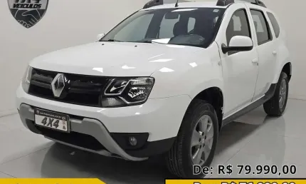 Renault duster dynamique 1.6 flex 16v aut.  - branca - 2019/2020