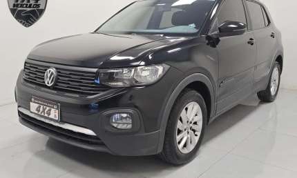 Volkswagen t-cross sense 200 tsi 1.0 flex 5p aut.  - preta - 2020/2020