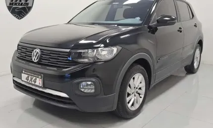 Volkswagen t-cross sense 200 tsi 1.0 flex 5p aut.  - preta - 2020/2020