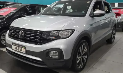 Volkswagen t-cross comfor. 200 tsi 1.0 flex 5p aut.  - prata - 2023/2023
