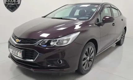 Chevrolet cruze lt 1.4 16v turbo flex 4p aut.  - vermelha - 2018/2019