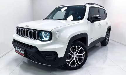 Jeep renegade longitude t270 1.3 tb 4x2 flex aut.  - branca - 2023/2024