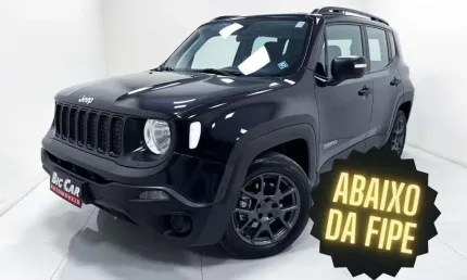 Jeep renegade sport 1.8 4x2 flex 16v aut.  - preta - 2019/2020