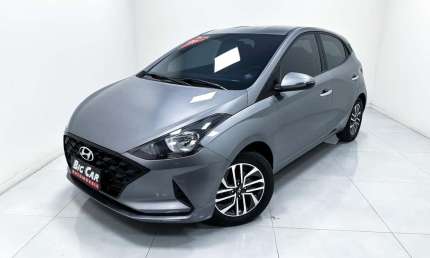 Hyundai hb20 platinum 1.0 tb flex 12v aut.  - cinza - 2022/2022