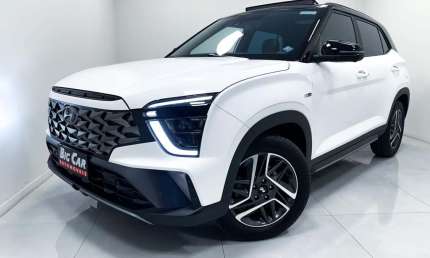 Hyundai creta n line 1.0 tb 12v flex aut - branca - 2023/2024