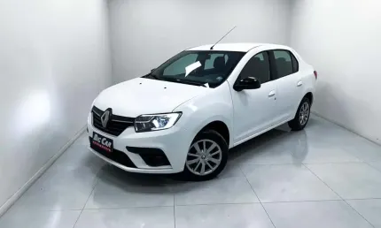 Renault logan zen flex 1.6 16v mec.  - branca - 2021/2022