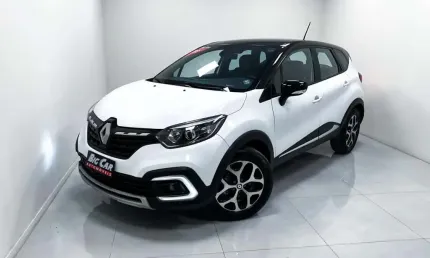 Renault captur intense 1.3 tb 16v flex aut.  - branca - 2021/2022