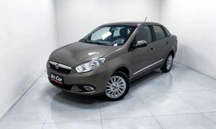 Fiat grand siena essence 1.6 flex 16v  - cinza - 2014/2015