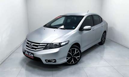 Honda city sedan ex 1.5 flex 16v  aut.  - prata - 2012/2013