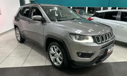 Jeep compass longitude 2.0 4x2 flex 16v aut.  - cinza - 2020/2021