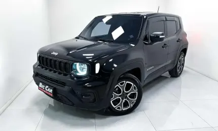 Jeep renegade t270 1.3 tb 4x2 flex aut. - preta - 2023/2024
