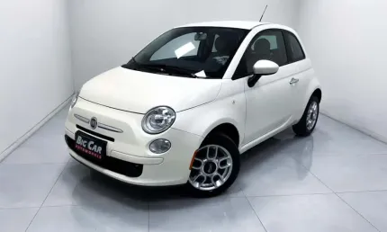 Fiat 500 cult 1.4 flex 8v evo dualogic  - branca - 2011/2012