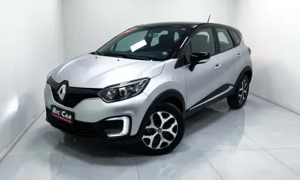 Renault captur life 1.6 16v flex aut.  - prata - 2018/2019