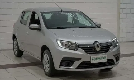 Renault sandero 1.6 zen  mt - prata - 2019/2020