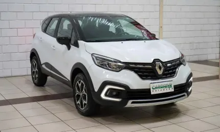 Renault captur 1.3 tce flex iconic x-tronic - branca - 2021/2022