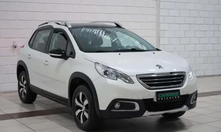 Peugeot 2008 griffe 1.6 turbo flex 16v 5p mec.  - branca - 2018/2019