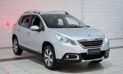 Peugeot 2008 allure 1.6 flex 16v 5p aut.  - prata - 2016/2016