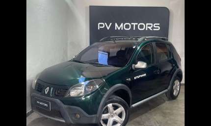 Renault sandero stepway - verde - 2010/2011