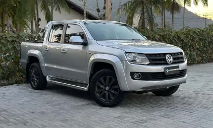 Volkswagen amarok cd 4x4 high - prata - 2012/2012