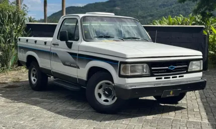 Chevrolet d20 luxo - branca - 1992/1992