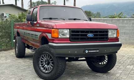 Ford f-1000  super série ce diesel 3.9 - vermelha - 1995/1995