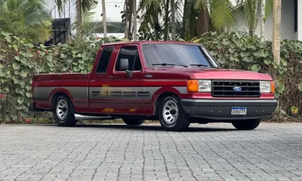 Ford f-1000  super série ce diesel 3.9 - vermelha - 1995/1995