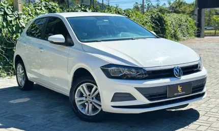 Volkswagen polo 1.0 flex 12v 5p  - branca - 2019/2020