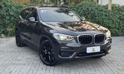 Bmw x3 xdrive 30e turbo aut. (híbrido)  - cinza - 2021/2021