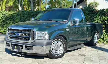 Ford f-250 xlt 4.2 tb diesel  - verde - 2002/2003