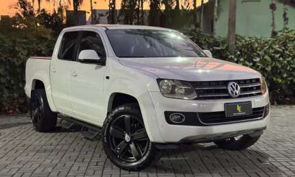 Volkswagen amarok high.cd 2.0 16v tdi 4x4 dies. aut  - branca - 2014/2014