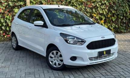 Ford ka 1.0 se/se plus tivct flex 5p  - branca - 2017/2018