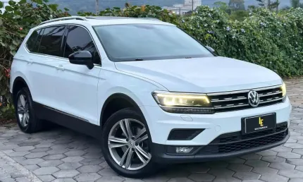 Volkswagen tiguan allspac comf 250 tsi 1.4 flex  - branca - 2019/2019
