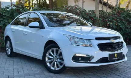 Chevrolet cruze lt 1.8 16v flexpower 4p aut.  - branca - 2015/2016